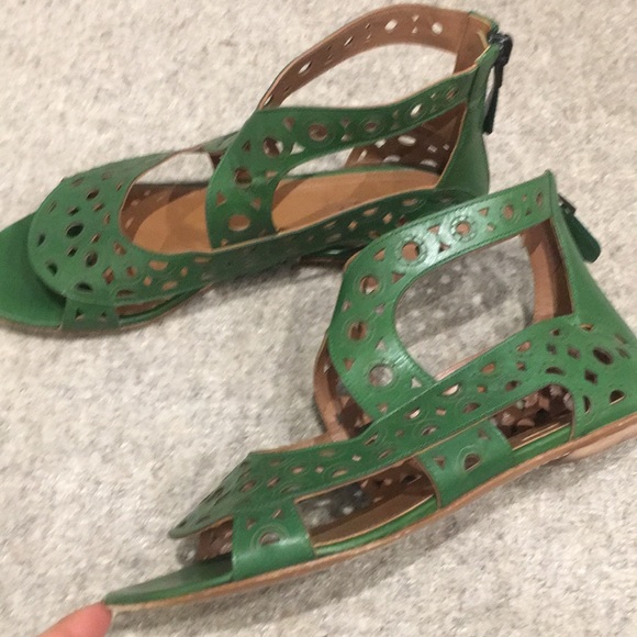 Azzedine Alaia Flat Sandals size 38 - Picture 2 of 16